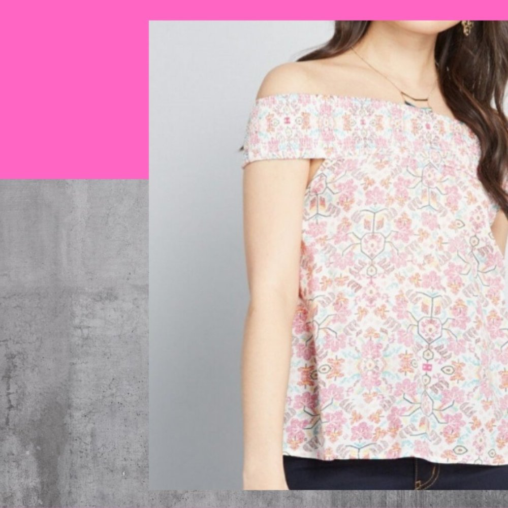 New Modcloth Off Shoulder Top